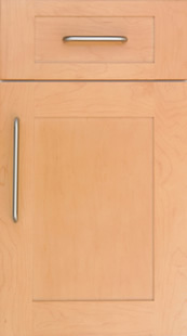 Recessed Wood Panel Cabinet Doors