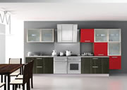 aluminum frame doors kitchen